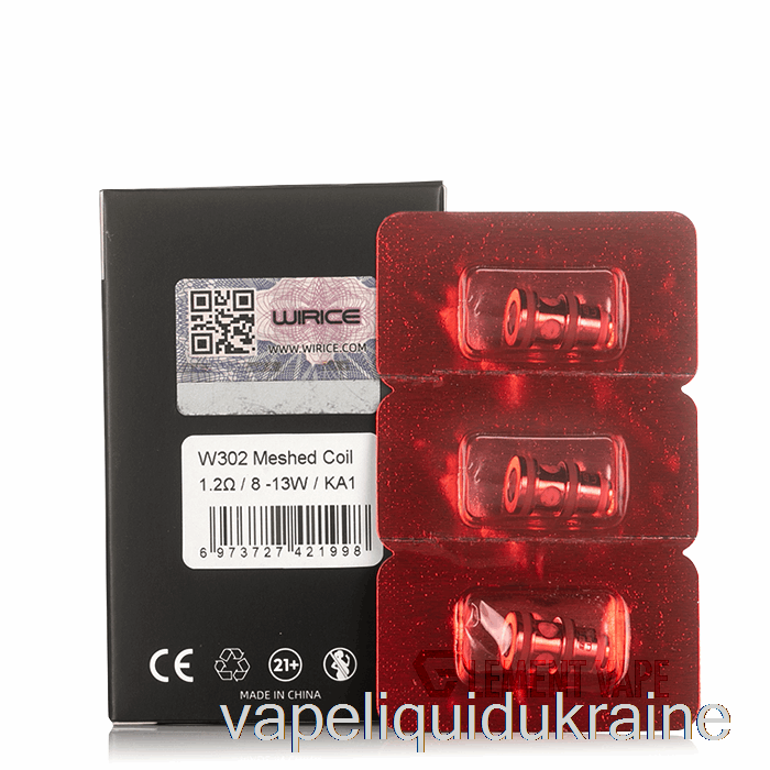 Vape Liquid Ukraine Hellvape x WIRICE Top Loading Replacement Coils 1.2ohm T3-02 Meshed Coils